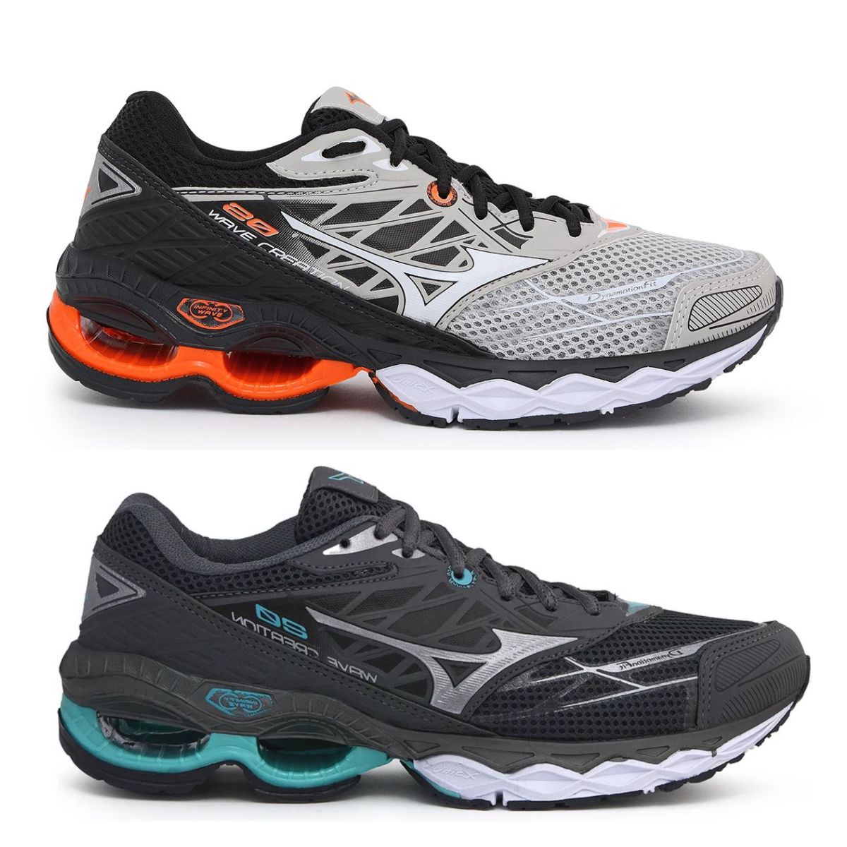 QUEIMA DE ESTOQUE 02 PARES COM 50%OFF - Tênis Mizuno Wave 20