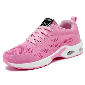 Tênis dopamina feminino verão antiderrapante sola macia malha respirável sapatos casuais correndo luz sapatos de viagem dança